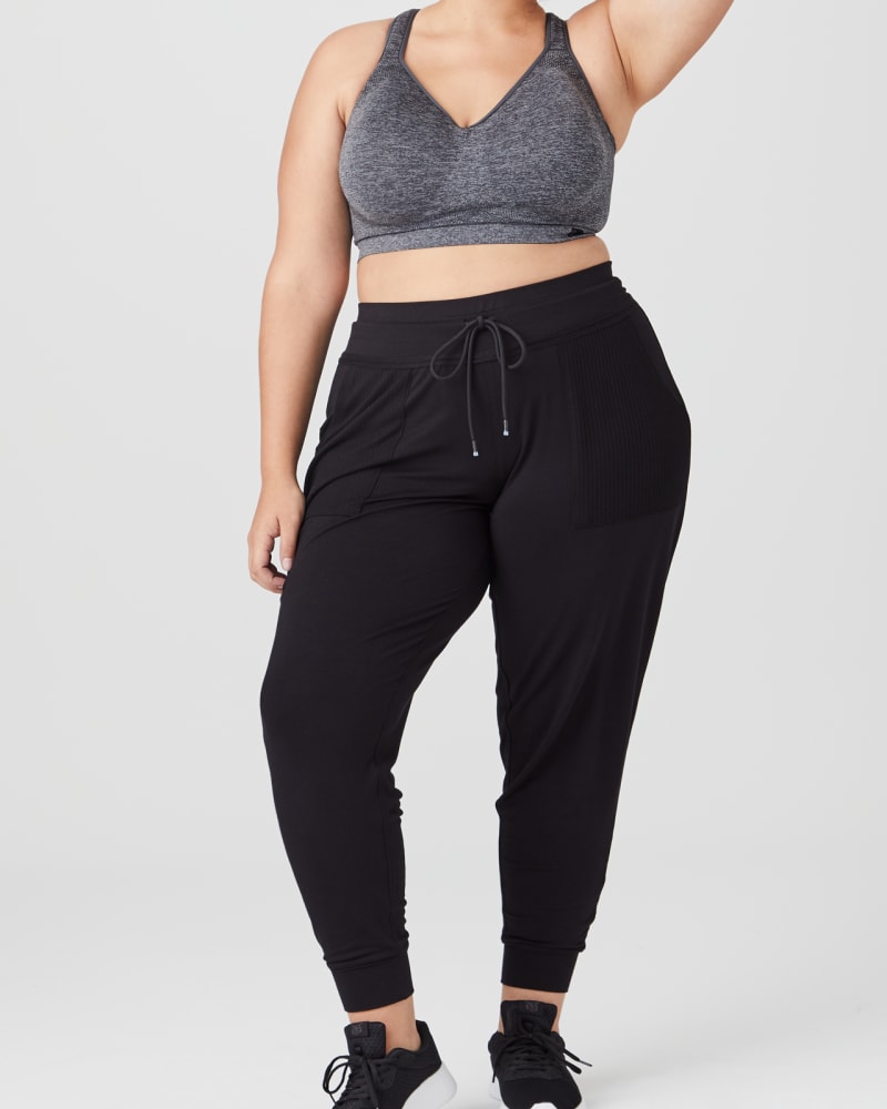 Front of plus size Duke Cozy Jogger by Marc NY | Dia&Co | dia_product_style_image_id:136780
